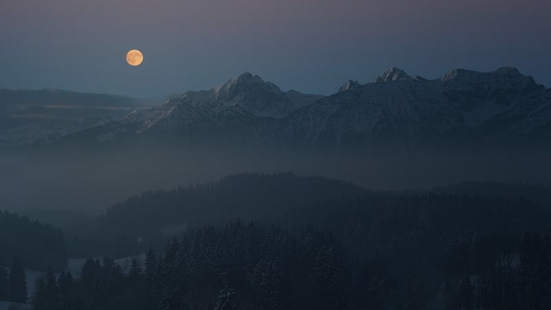 Moonlit Lake