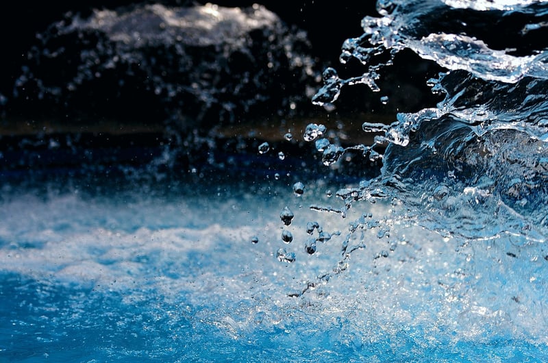 Wall-Mounted Waterfall